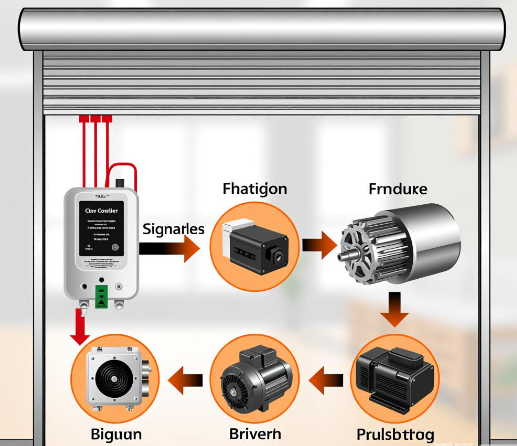 卷帘门控制器芯片解密
